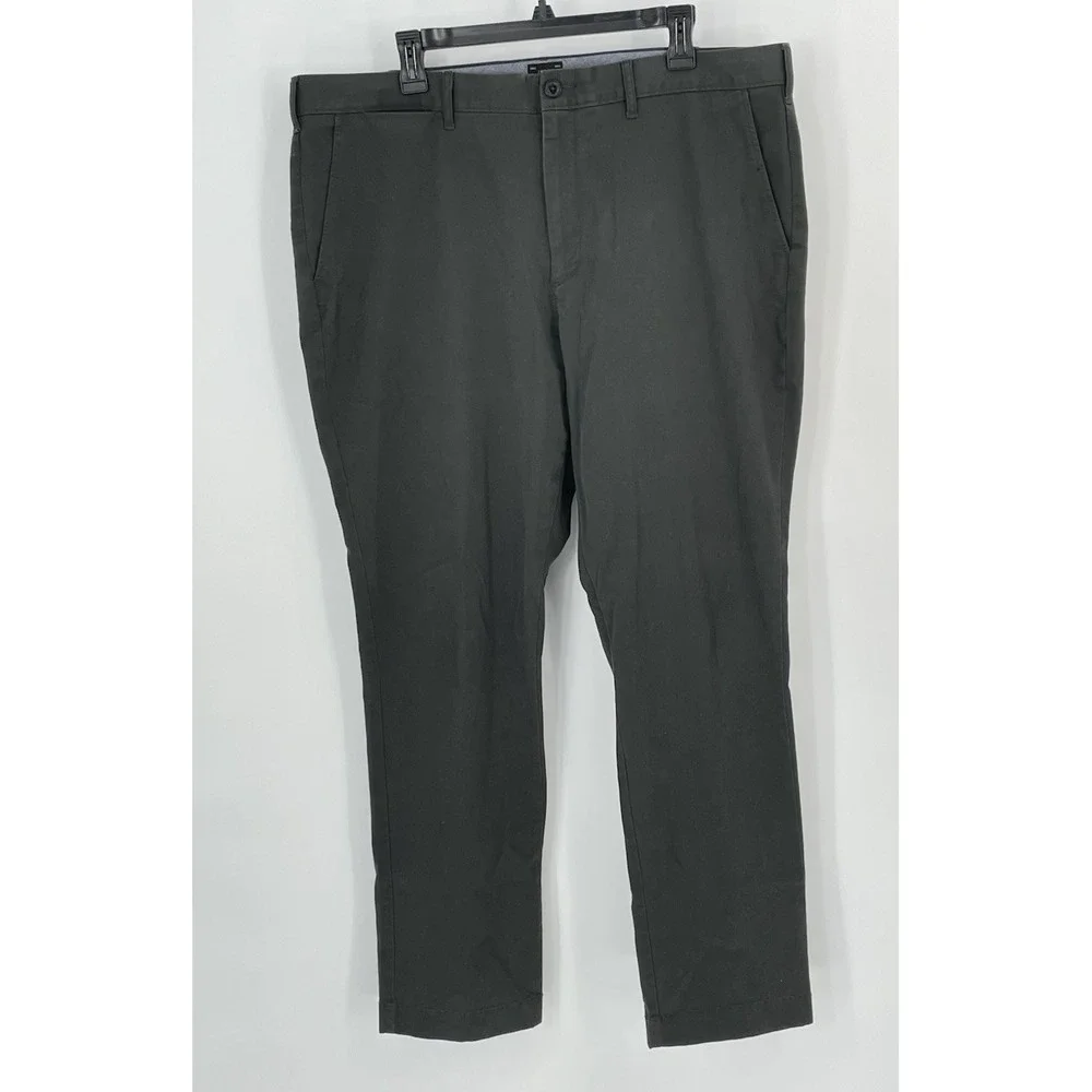 J Crew Mens Pants 38x32‎ Gray Stretch Athletic Performance Re-Imagined